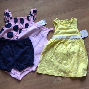 Carter’s summer outfits for girls